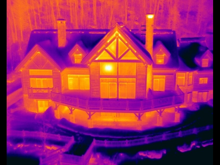 THERMOS DESCELLÉ VISIBLE À LA THERMOGRAPHIE