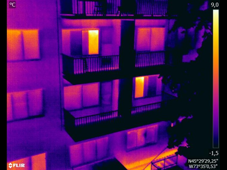 inspection porte et fenêtre par thermographie